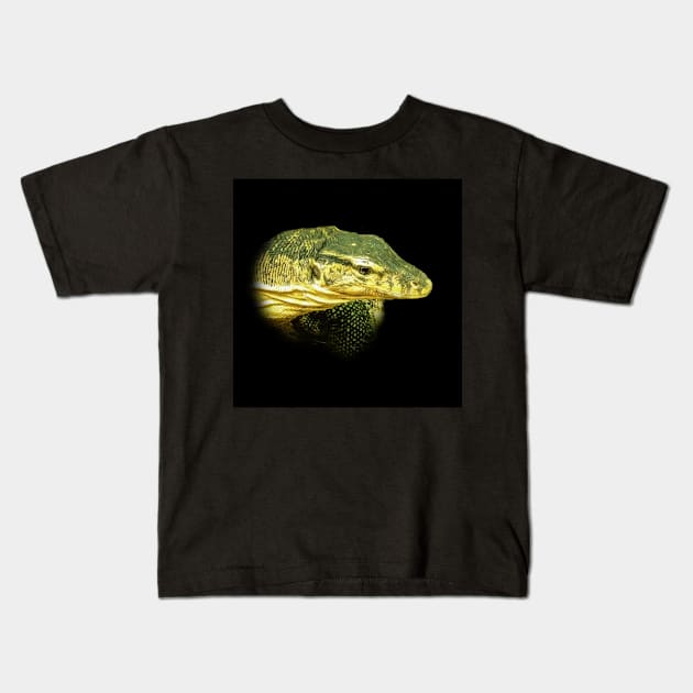 Monitor lizard Kids T-Shirt by Guardi